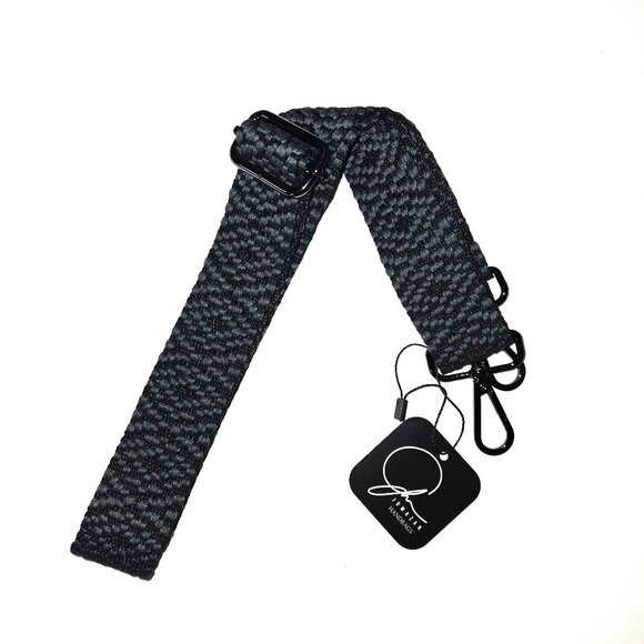 Two-tone Black & Charcoal Gray Bag Strap - Picture 1 of 1